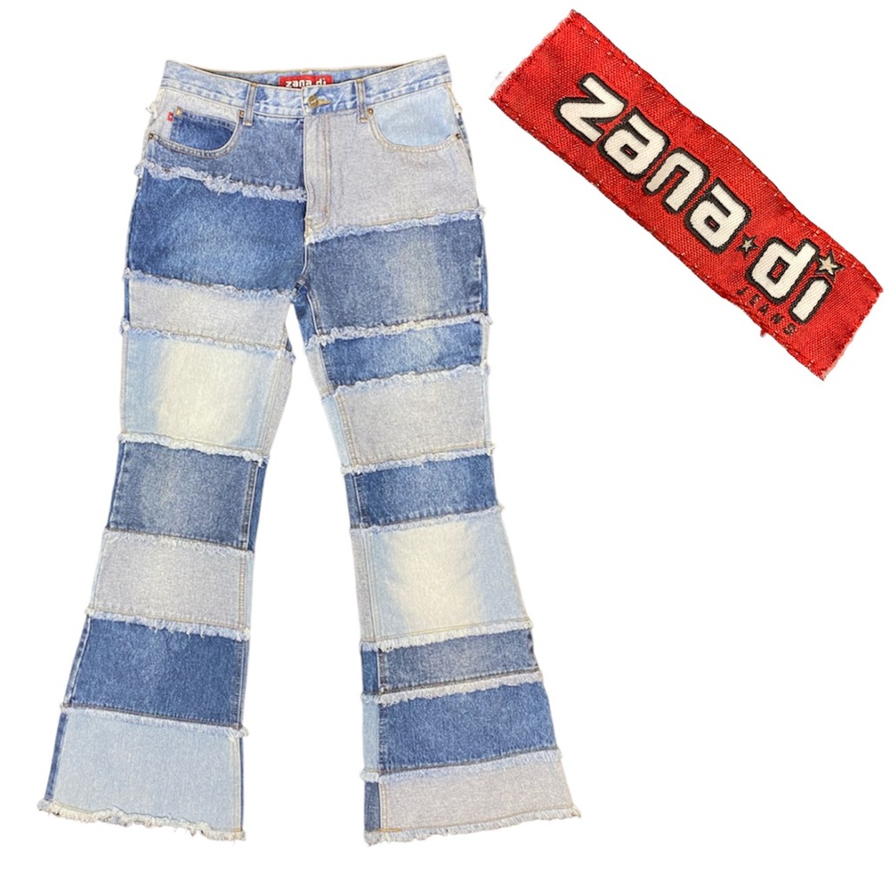 Vintage Patchwork Jeans